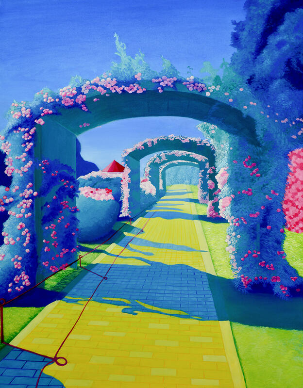 イトウ サユリ「薔薇の道」